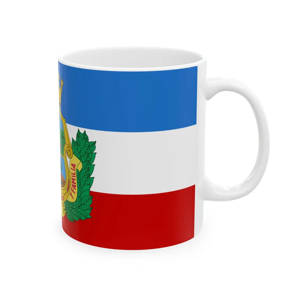 Flag of Santa Clara (Cuba) White Coffee Mug - Go Mug Yourself