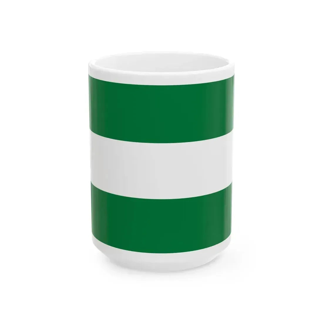 Flag of Santa Cruz (Bolivia) White Coffee Mug 15oz - Go Mug Yourself