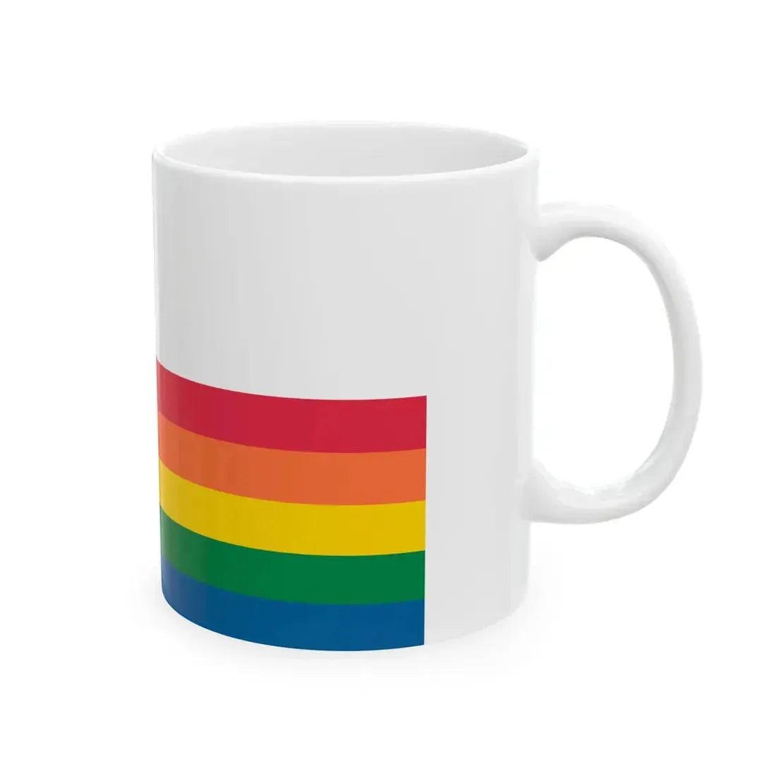 Flag of Santa Cruz County California (United States) White Coffee Mug - Go Mug Yourself
