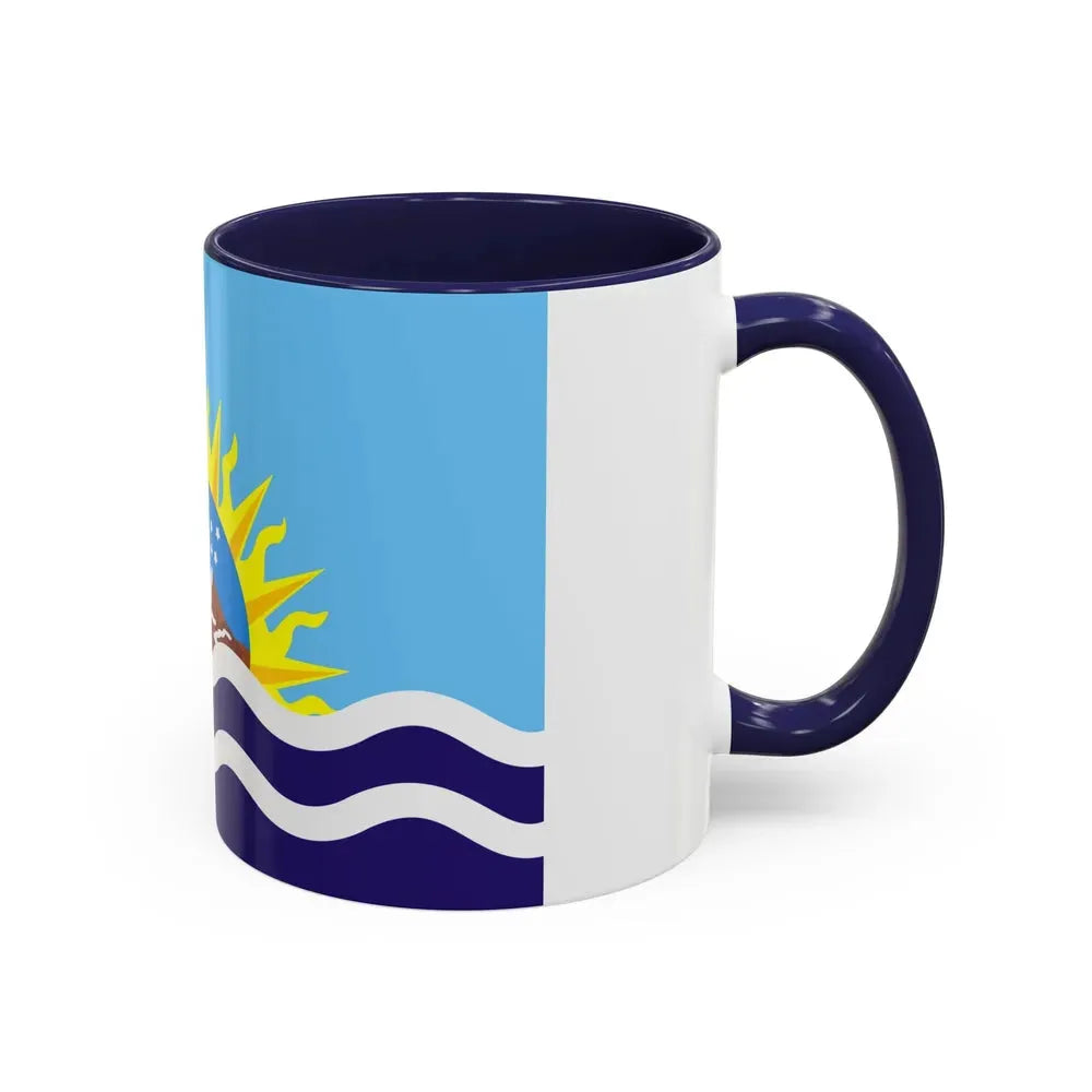 Flag of Santa Cruz Province Argentina - Accent Coffee Mug - Go Mug Yourself