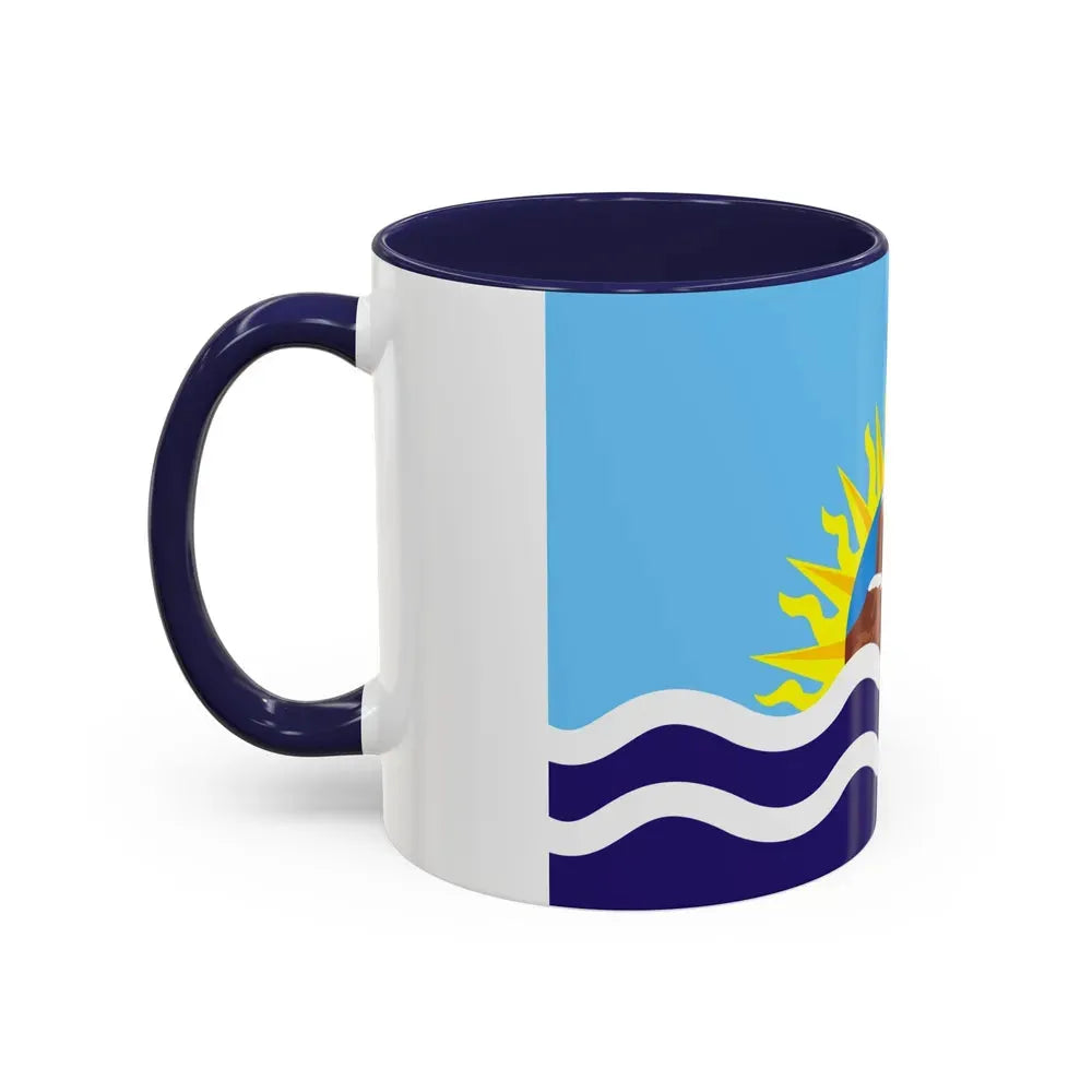 Flag of Santa Cruz Province Argentina - Accent Coffee Mug - Go Mug Yourself
