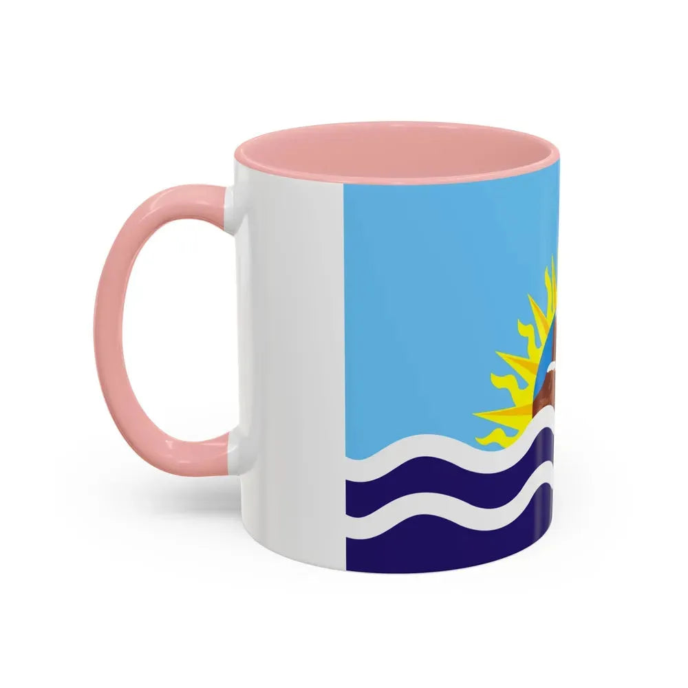 Flag of Santa Cruz Province Argentina - Accent Coffee Mug - Go Mug Yourself