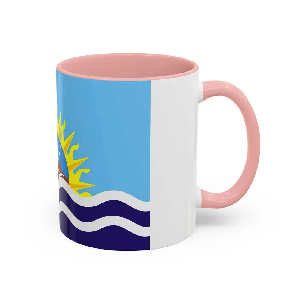 Flag of Santa Cruz Province Argentina - Accent Coffee Mug - Go Mug Yourself