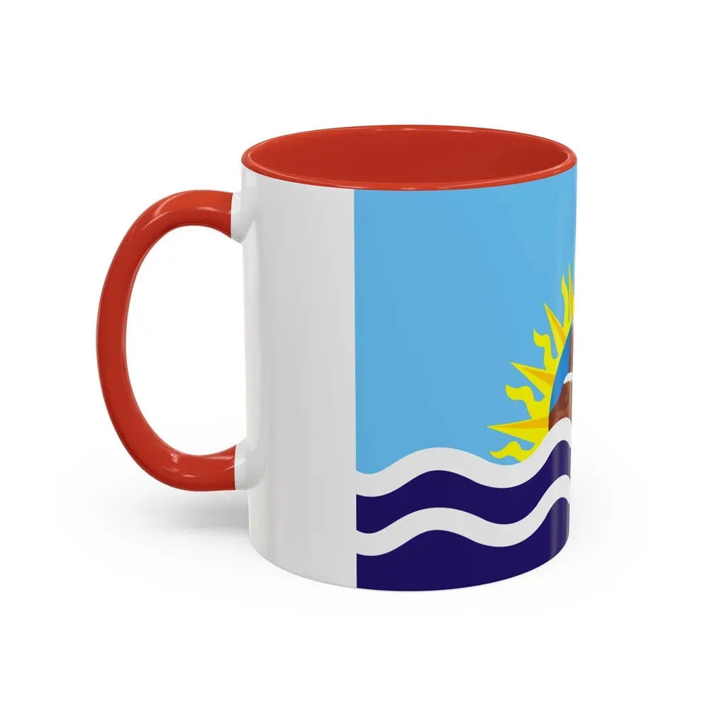 Flag of Santa Cruz Province Argentina - Accent Coffee Mug - Go Mug Yourself