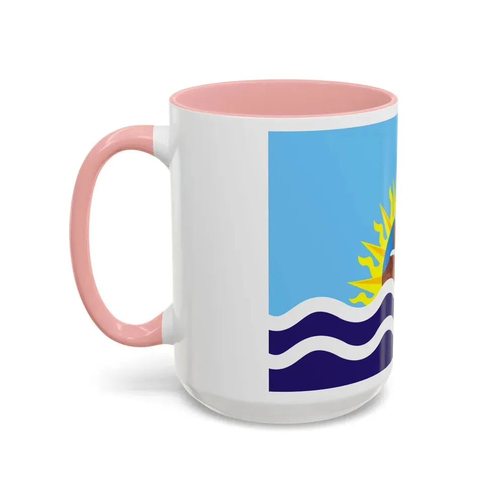 Flag of Santa Cruz Province Argentina - Accent Coffee Mug - Go Mug Yourself