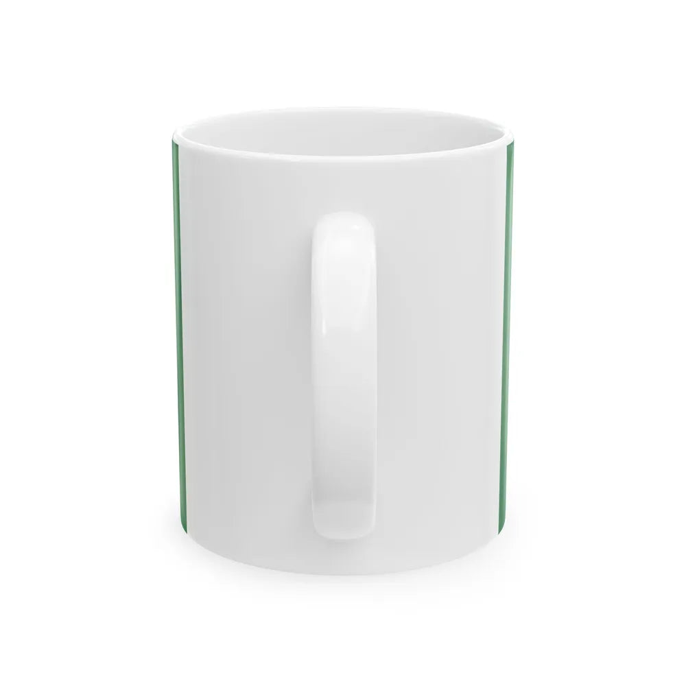 Flag of Santa Cruz Youth Union (Bolivia) White Coffee Mug - Go Mug Yourself