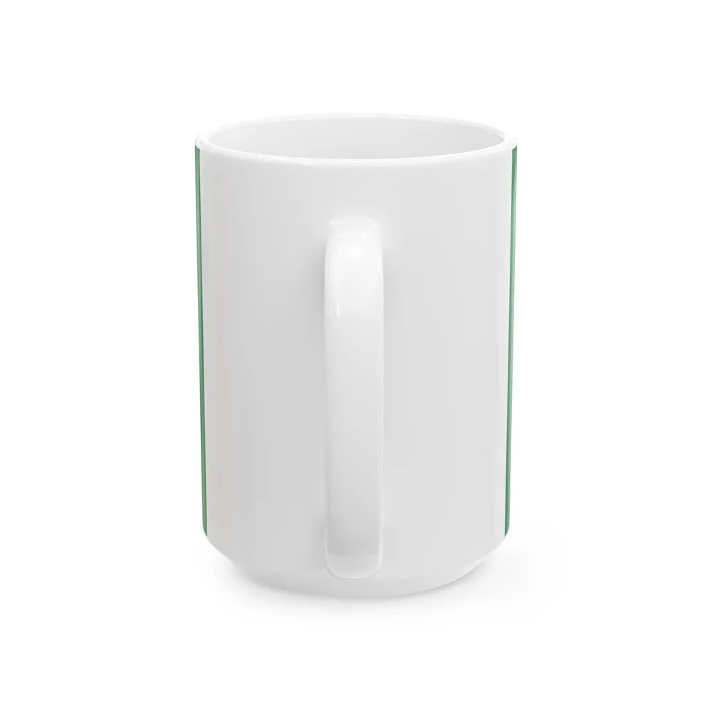Flag of Santa Cruz Youth Union (Bolivia) White Coffee Mug - Go Mug Yourself