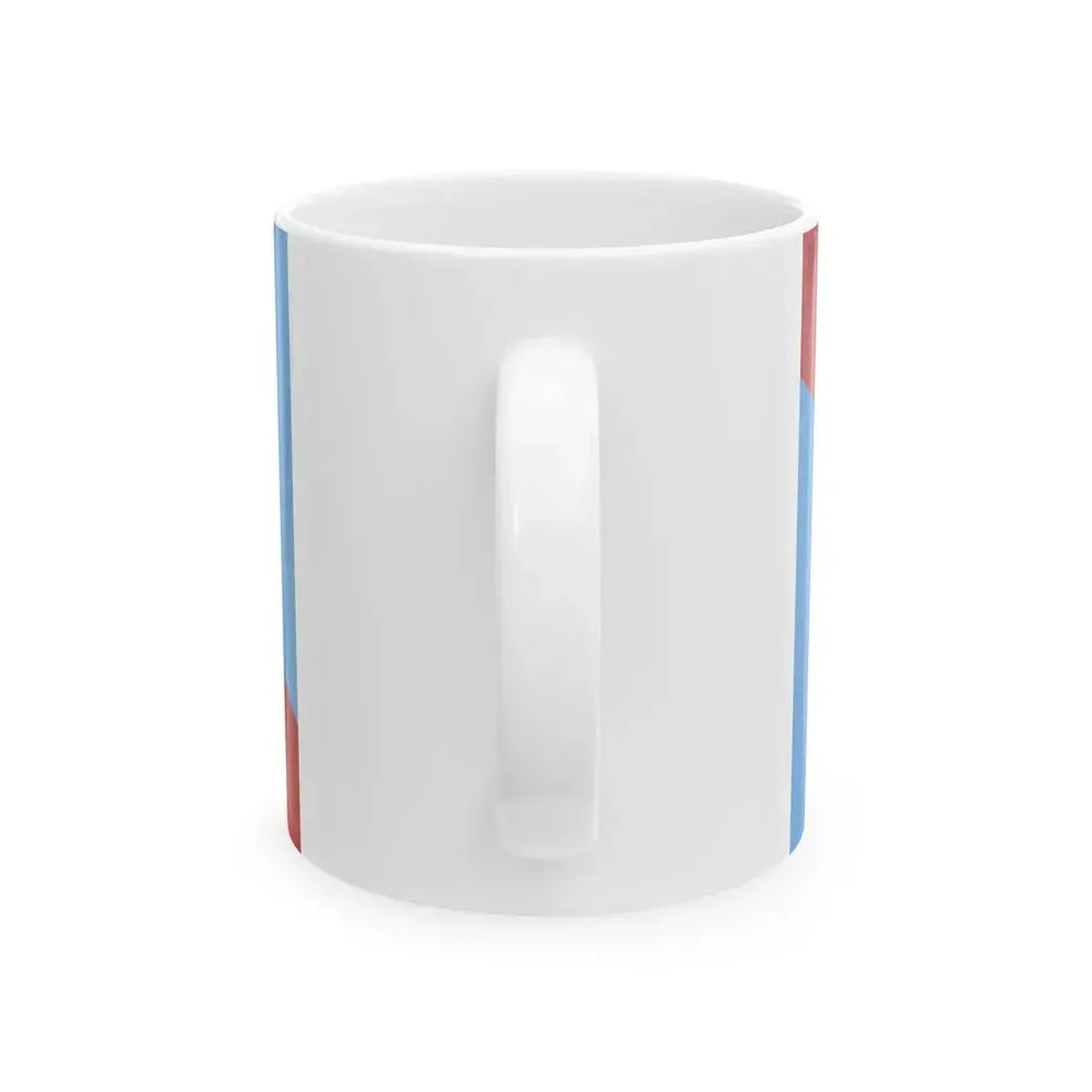 Flag of Santa Fe 1815-1821 (Argentina) White Coffee Mug - Go Mug Yourself