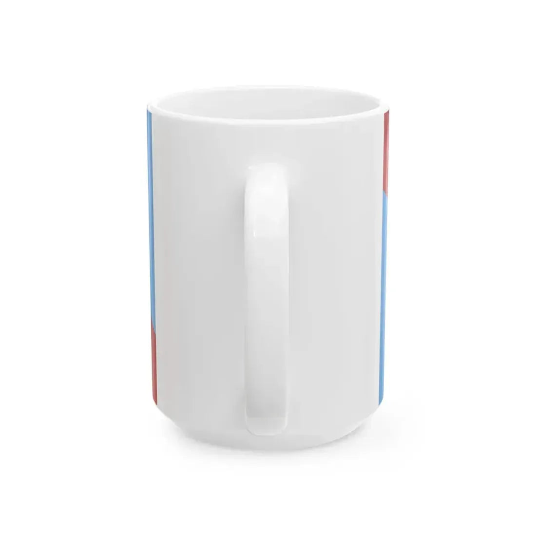Flag of Santa Fe 1815-1821 (Argentina) White Coffee Mug - Go Mug Yourself