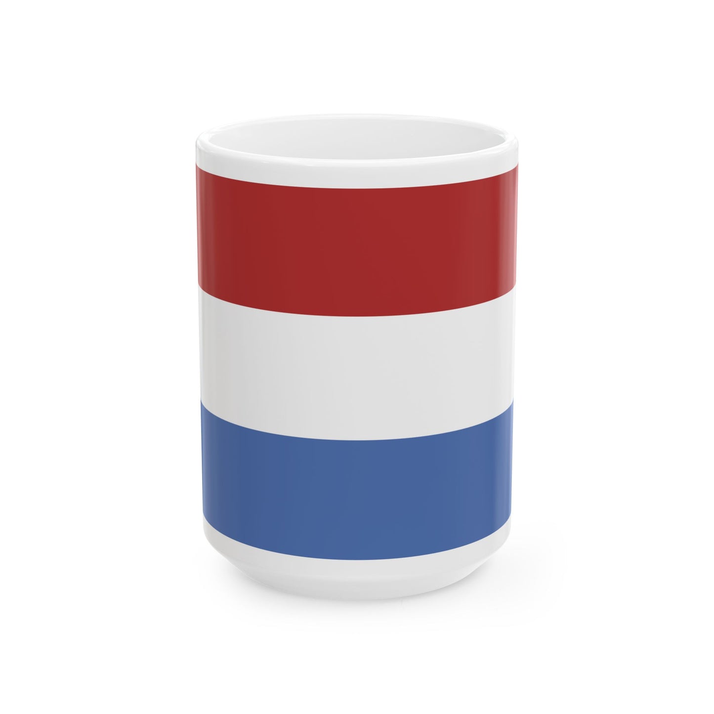Flag of Santa Fe 1819 (Argentina) White Coffee Mug-15oz-Go Mug Yourself