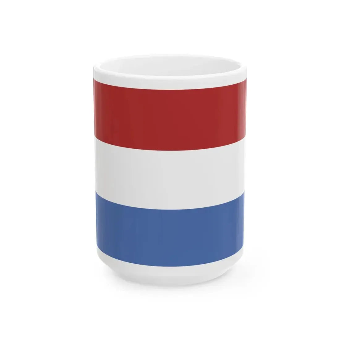 Flag of Santa Fe 1819 (Argentina) White Coffee Mug 15oz - Go Mug Yourself
