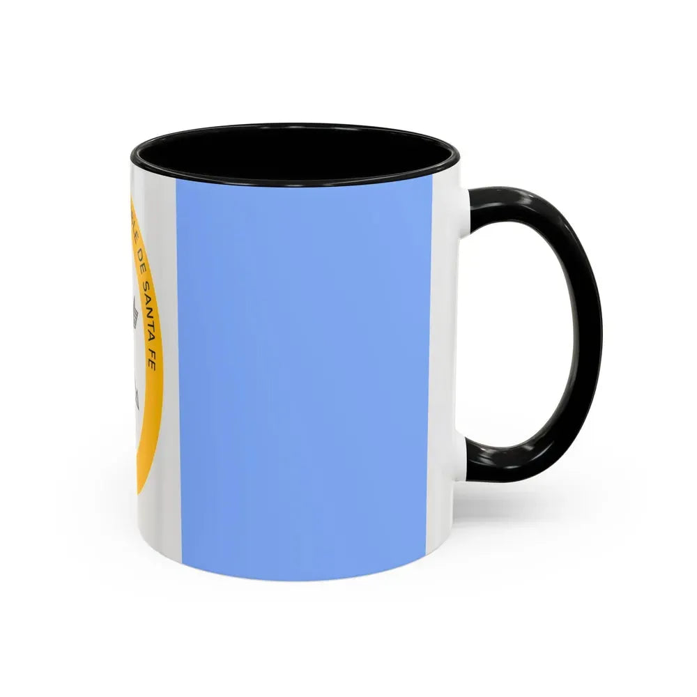 Flag of Santa Fe Province Argentina - Accent Coffee Mug - Go Mug Yourself