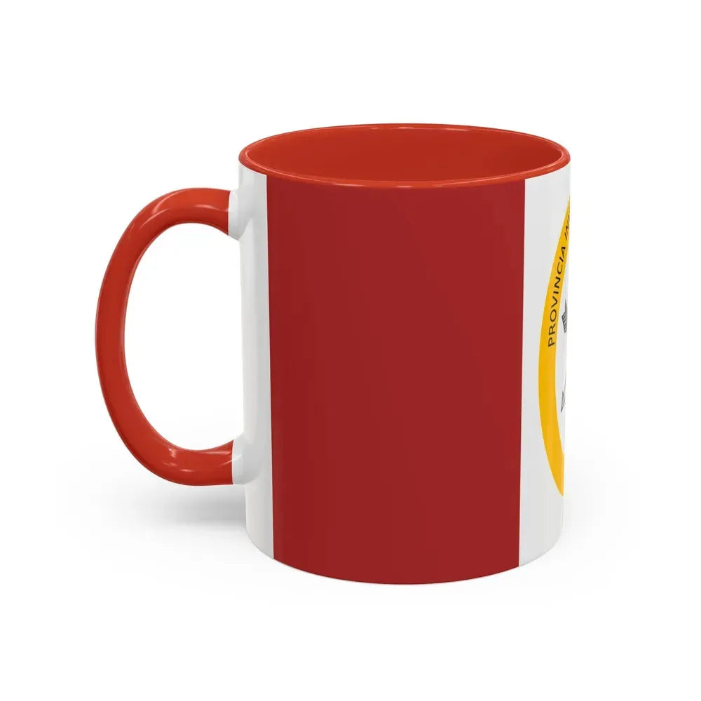 Flag of Santa Fe Province Argentina - Accent Coffee Mug - Go Mug Yourself