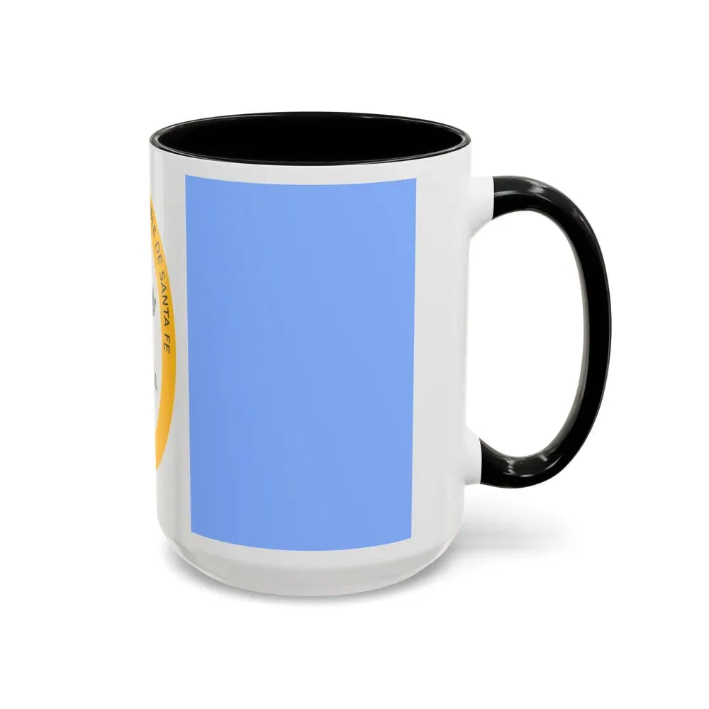 Flag of Santa Fe Province Argentina - Accent Coffee Mug - Go Mug Yourself