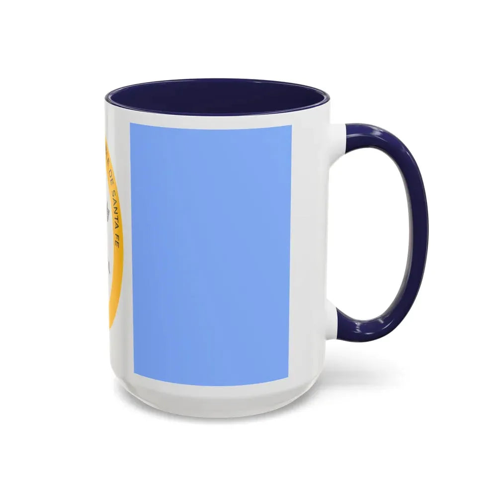 Flag of Santa Fe Province Argentina - Accent Coffee Mug - Go Mug Yourself
