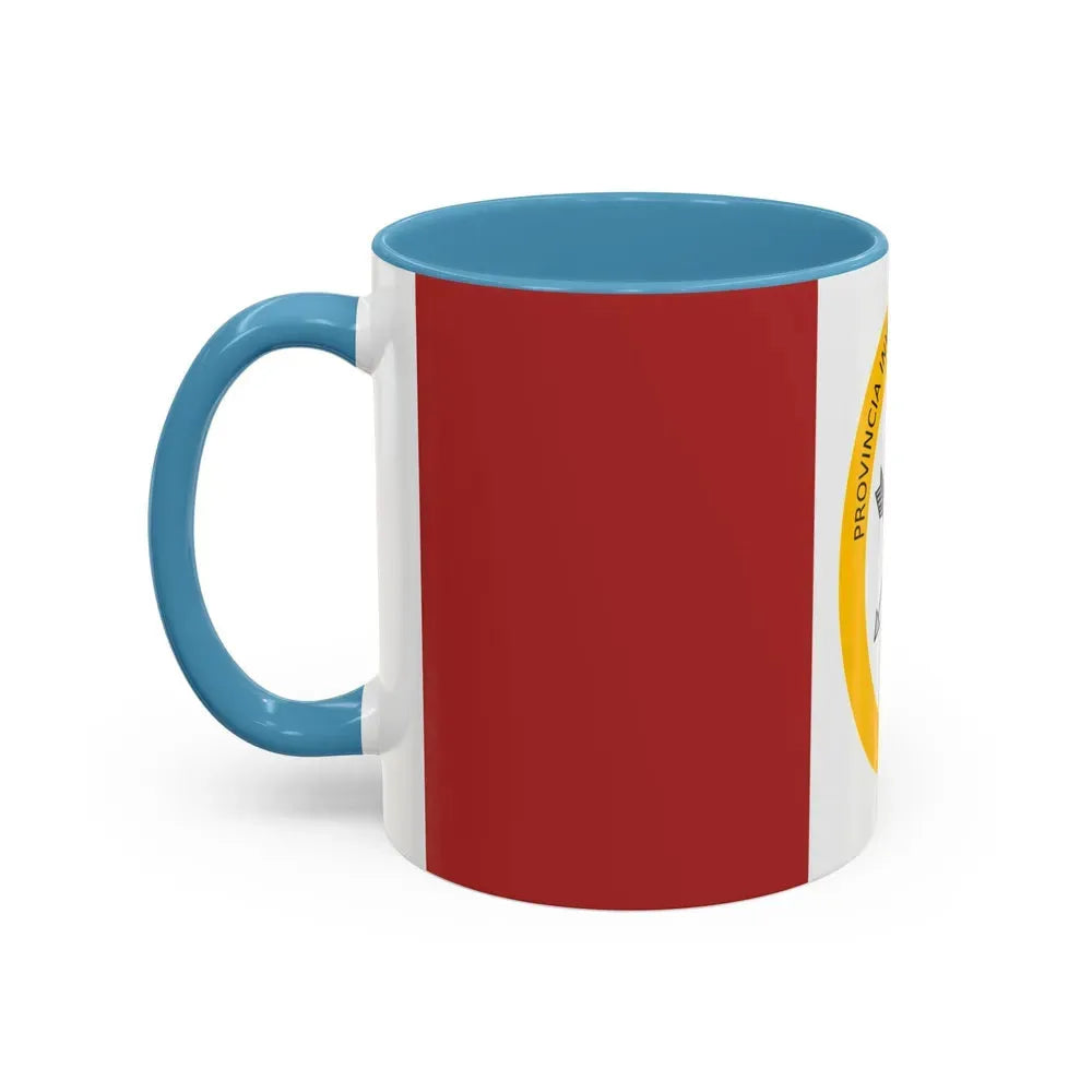 Flag of Santa Fe Province Argentina - Accent Coffee Mug - Go Mug Yourself