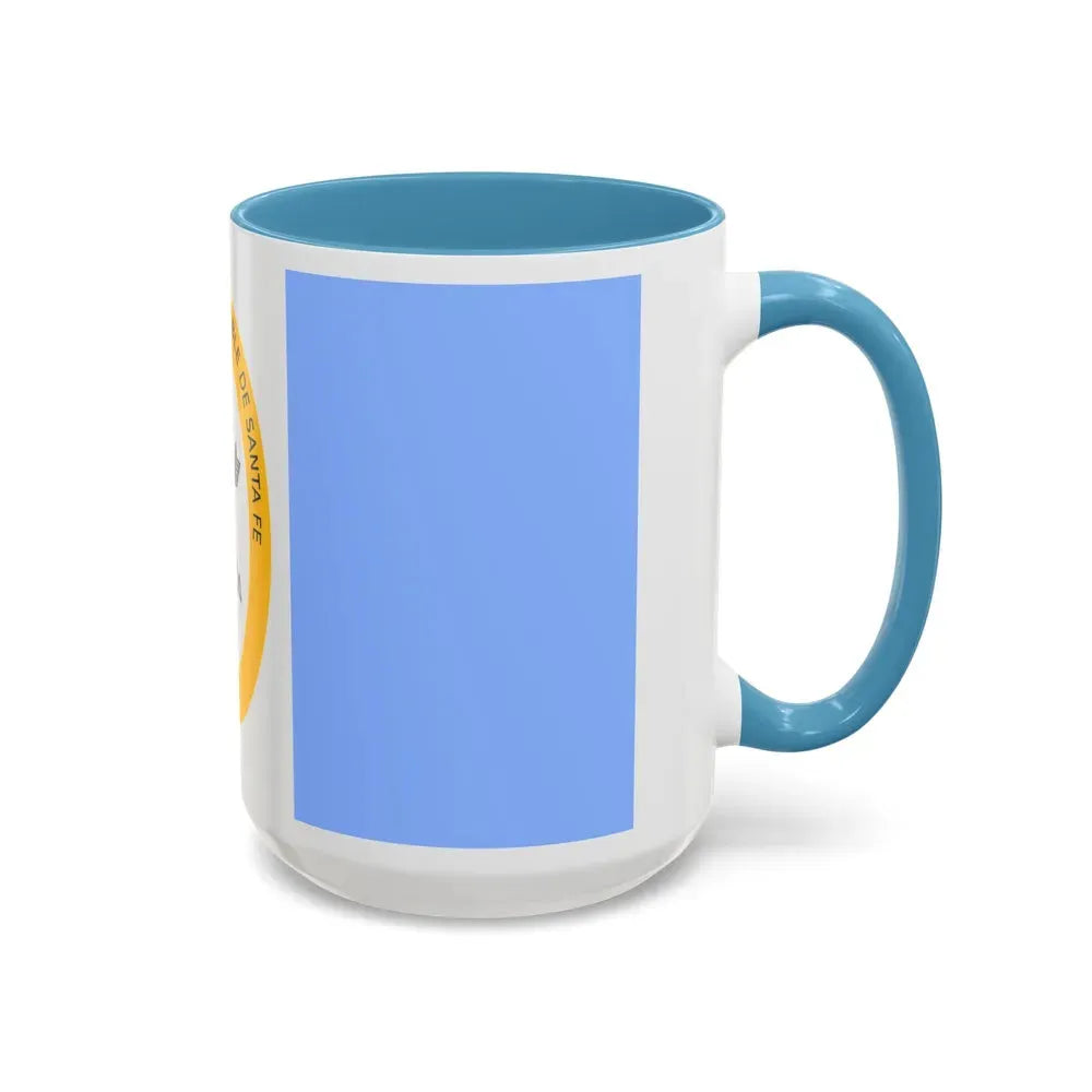 Flag of Santa Fe Province Argentina - Accent Coffee Mug - Go Mug Yourself