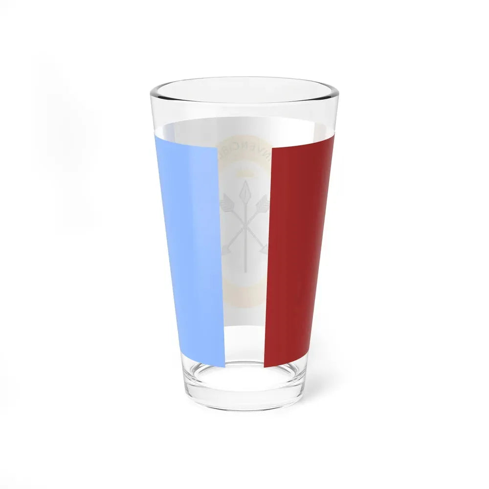 Flag of Santa Fe Province Argentina - Pint Glass 16oz - Go Mug Yourself