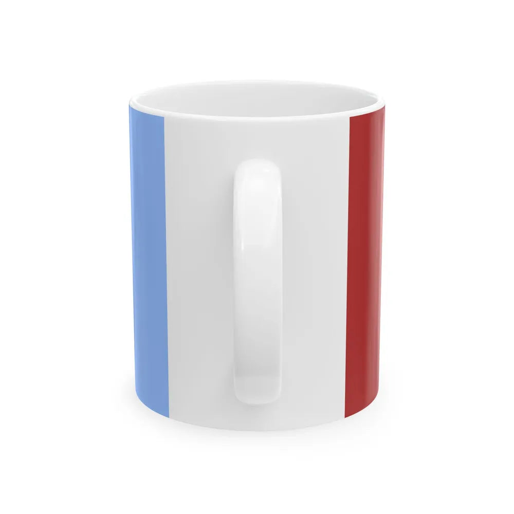 Flag of Santa Fe Province Argentina - White Coffee Mug - Go Mug Yourself