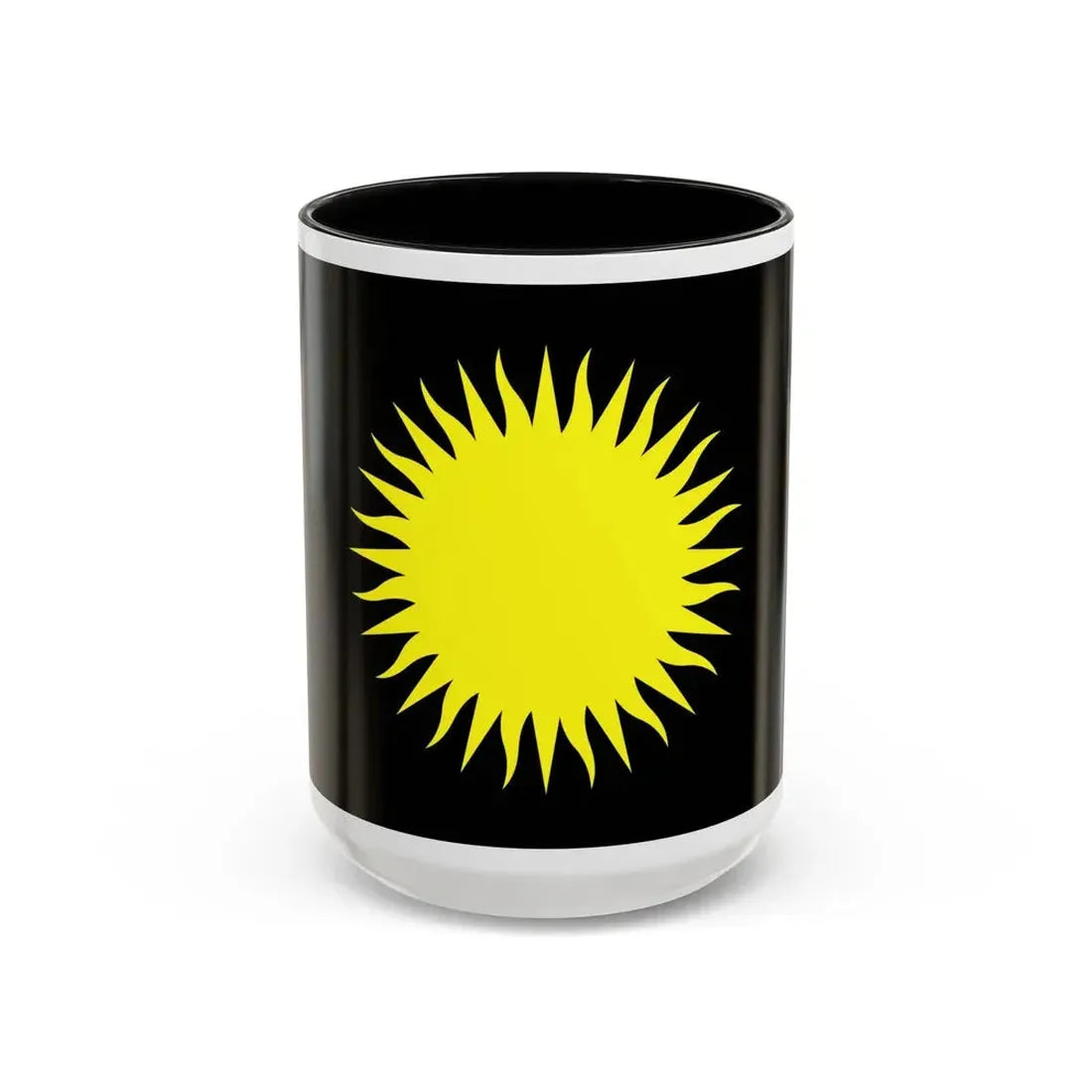Flag of Santa Lucija Malta - Accent Coffee Mug 15oz Black - Go Mug Yourself