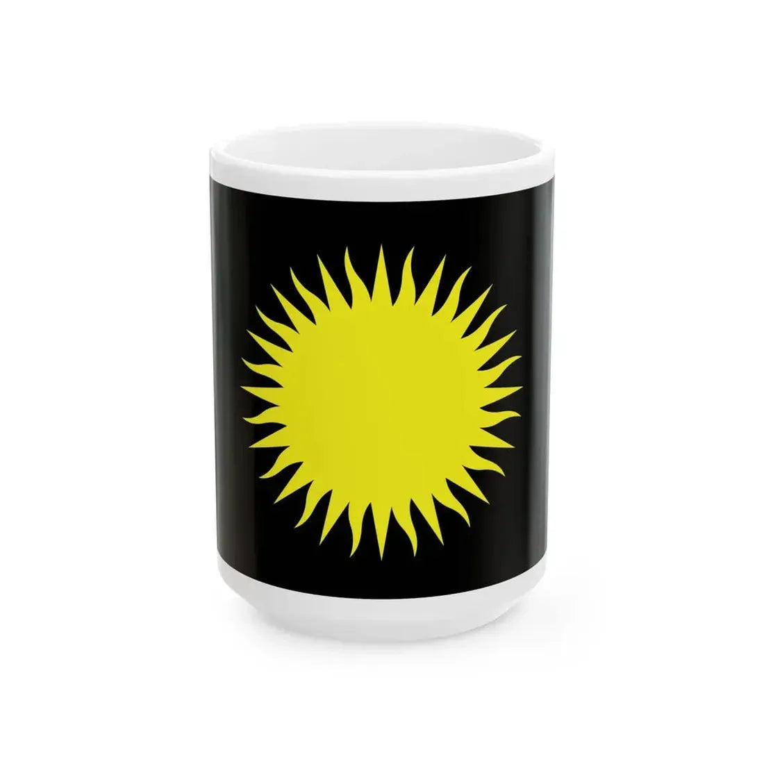 Flag of Santa Lucija (Malta) White Coffee Mug 15oz - Go Mug Yourself