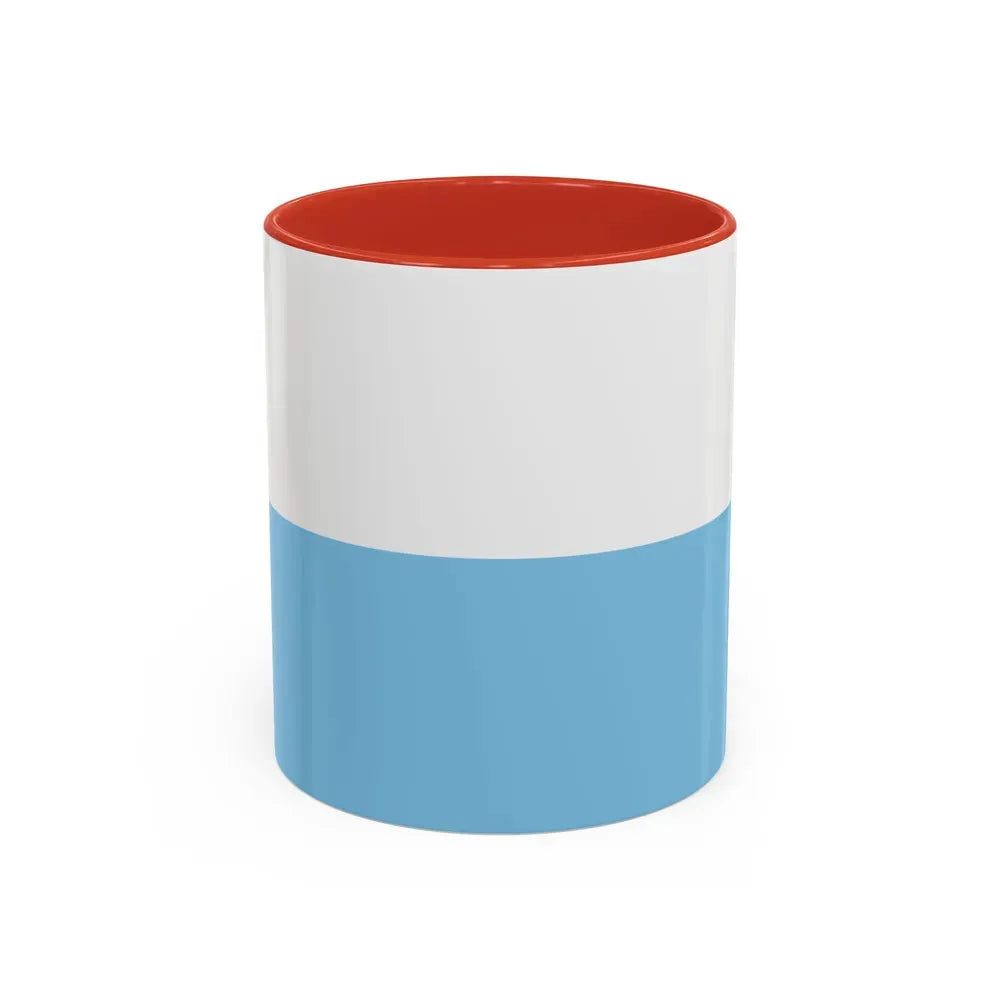 Flag of Santa Marta Magdalena Colombia - Accent Coffee Mug 11oz Red - Go Mug Yourself