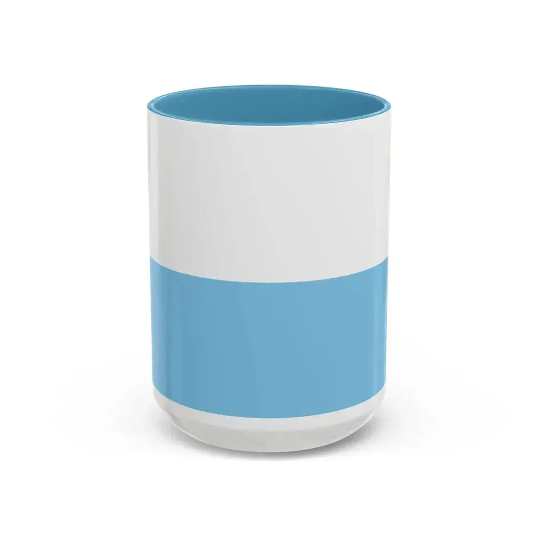 Flag of Santa Marta Magdalena Colombia - Accent Coffee Mug 15oz Light Blue - Go Mug Yourself