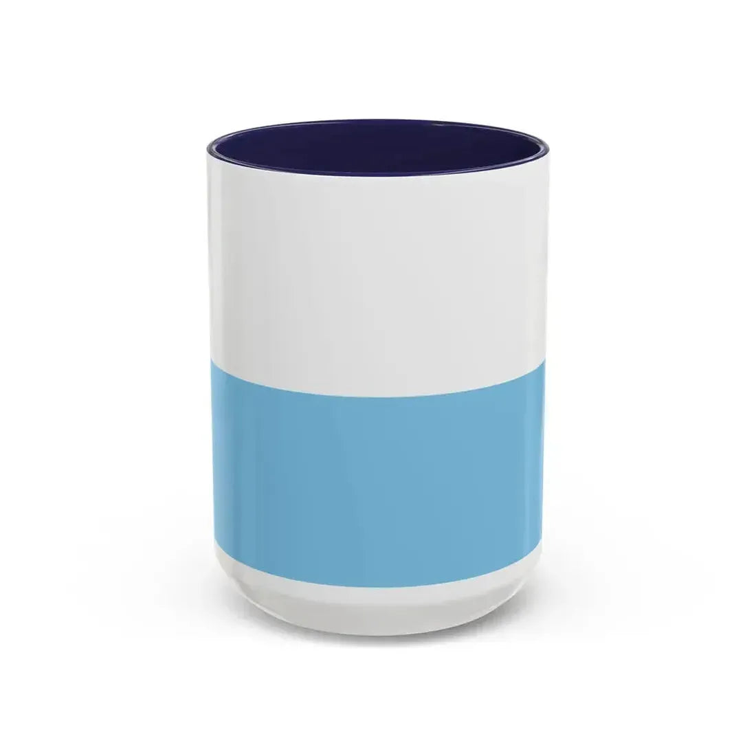 Flag of Santa Marta Magdalena Colombia - Accent Coffee Mug 15oz Navy - Go Mug Yourself