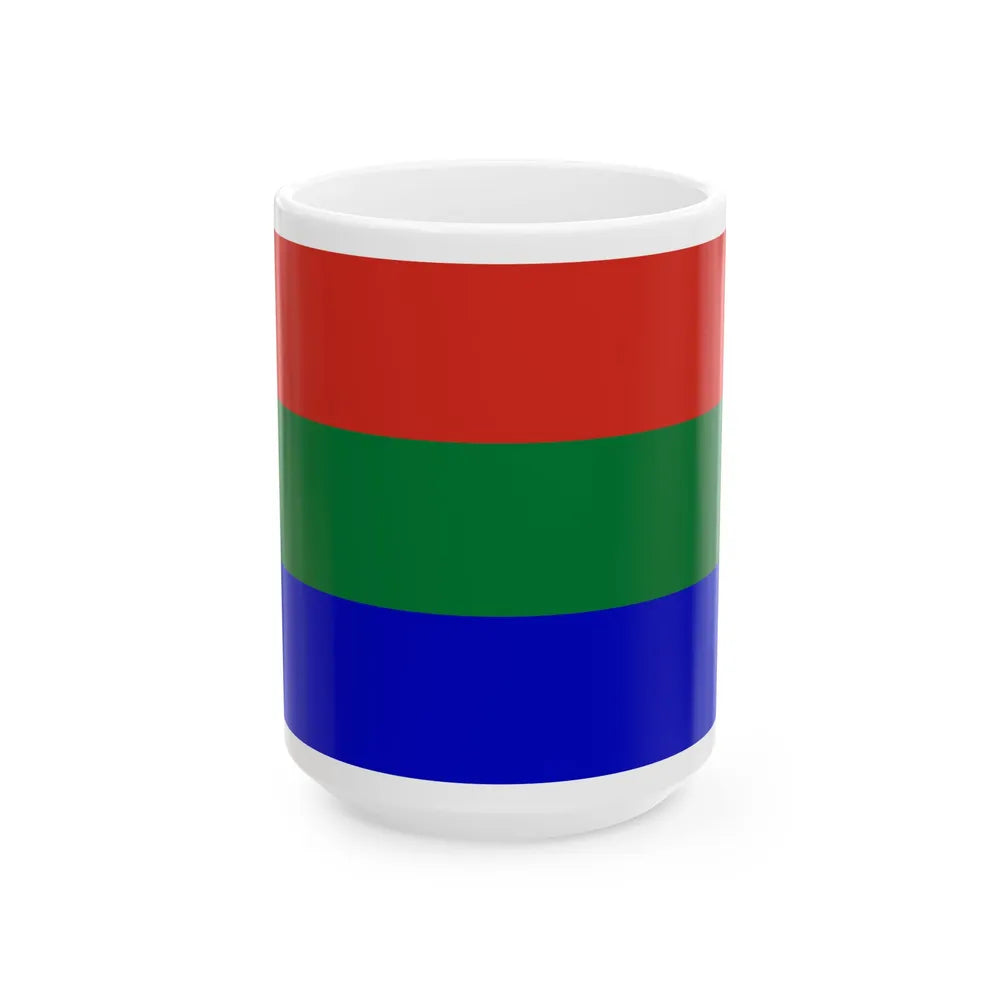 Flag of Santa Rosa del Sara Bolivia (Bolivia) White Coffee Mug 15oz - Go Mug Yourself