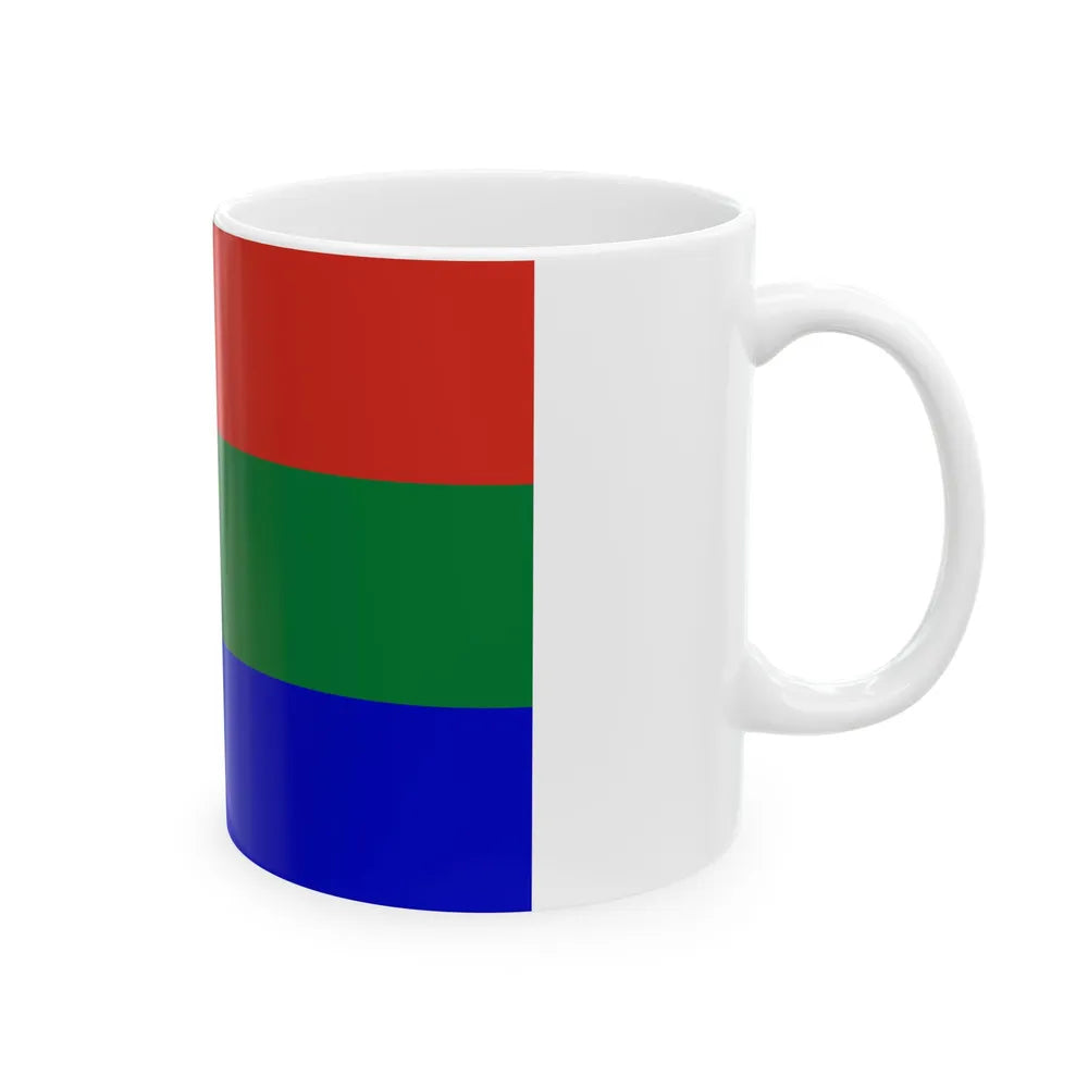 Flag of Santa Rosa del Sara Bolivia (Bolivia) White Coffee Mug - Go Mug Yourself