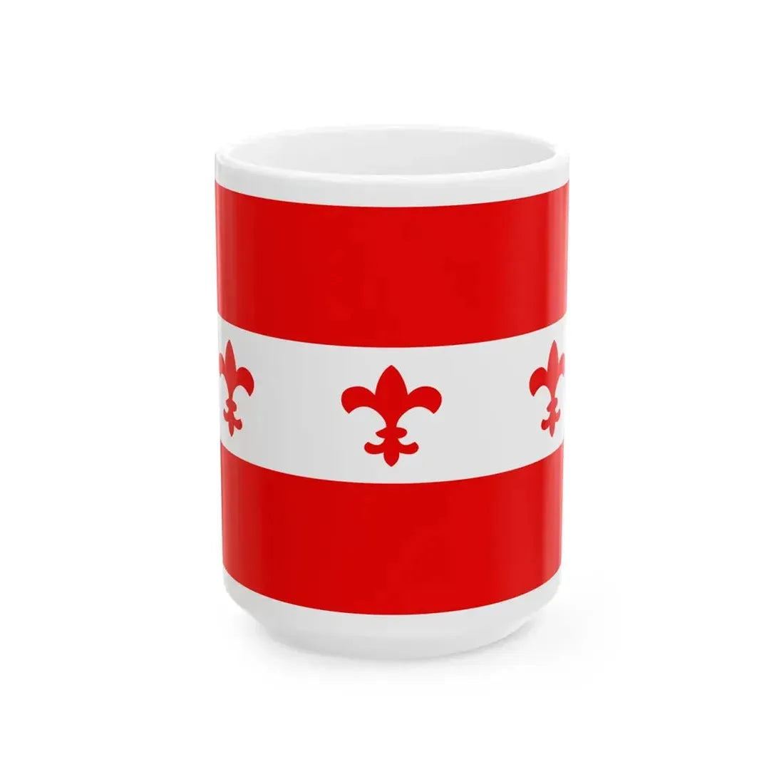 Flag of Santa Venera (Malta) White Coffee Mug 15oz - Go Mug Yourself