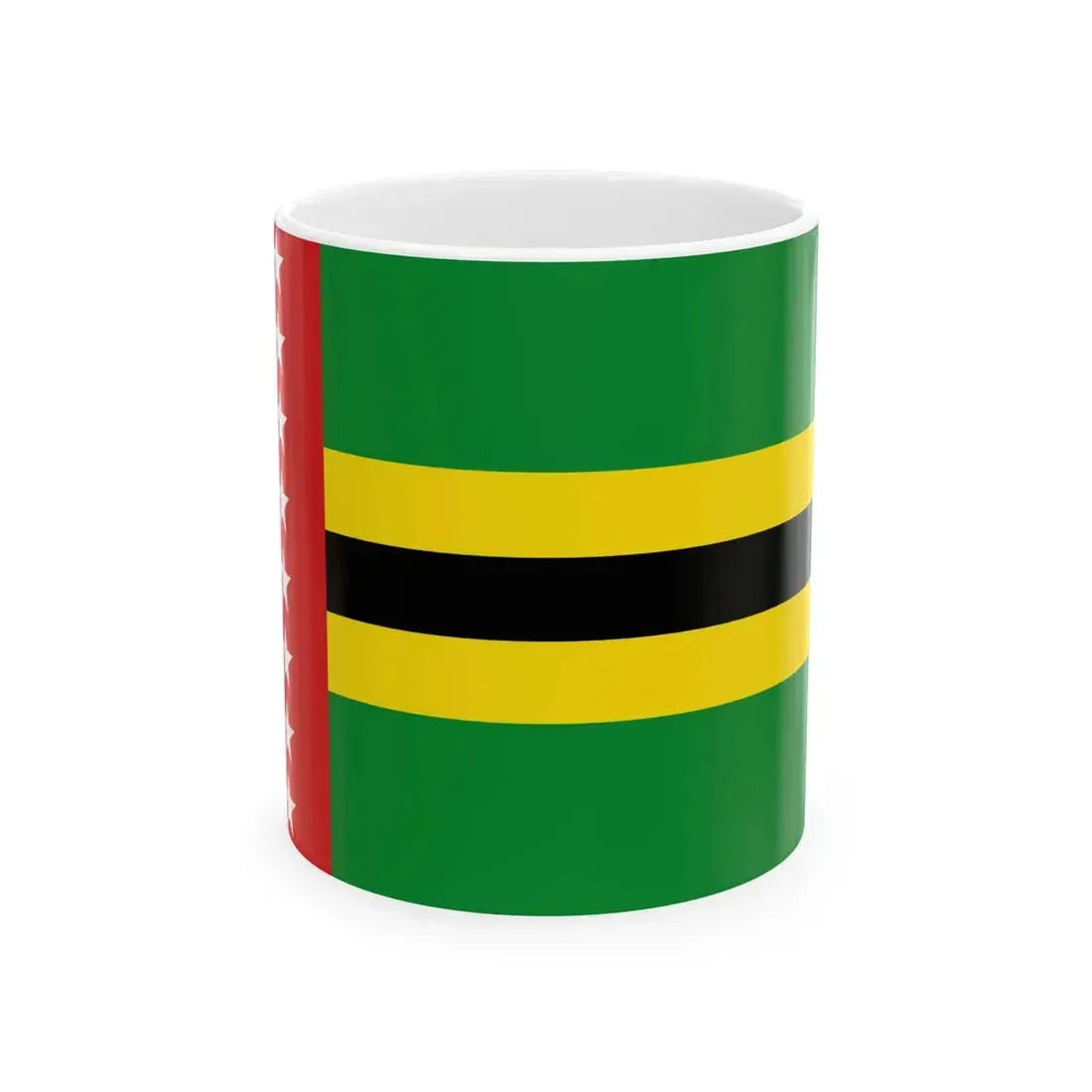 Flag of Santander Department 2004-2007 (Colombia) White Coffee Mug 11oz - Go Mug Yourself