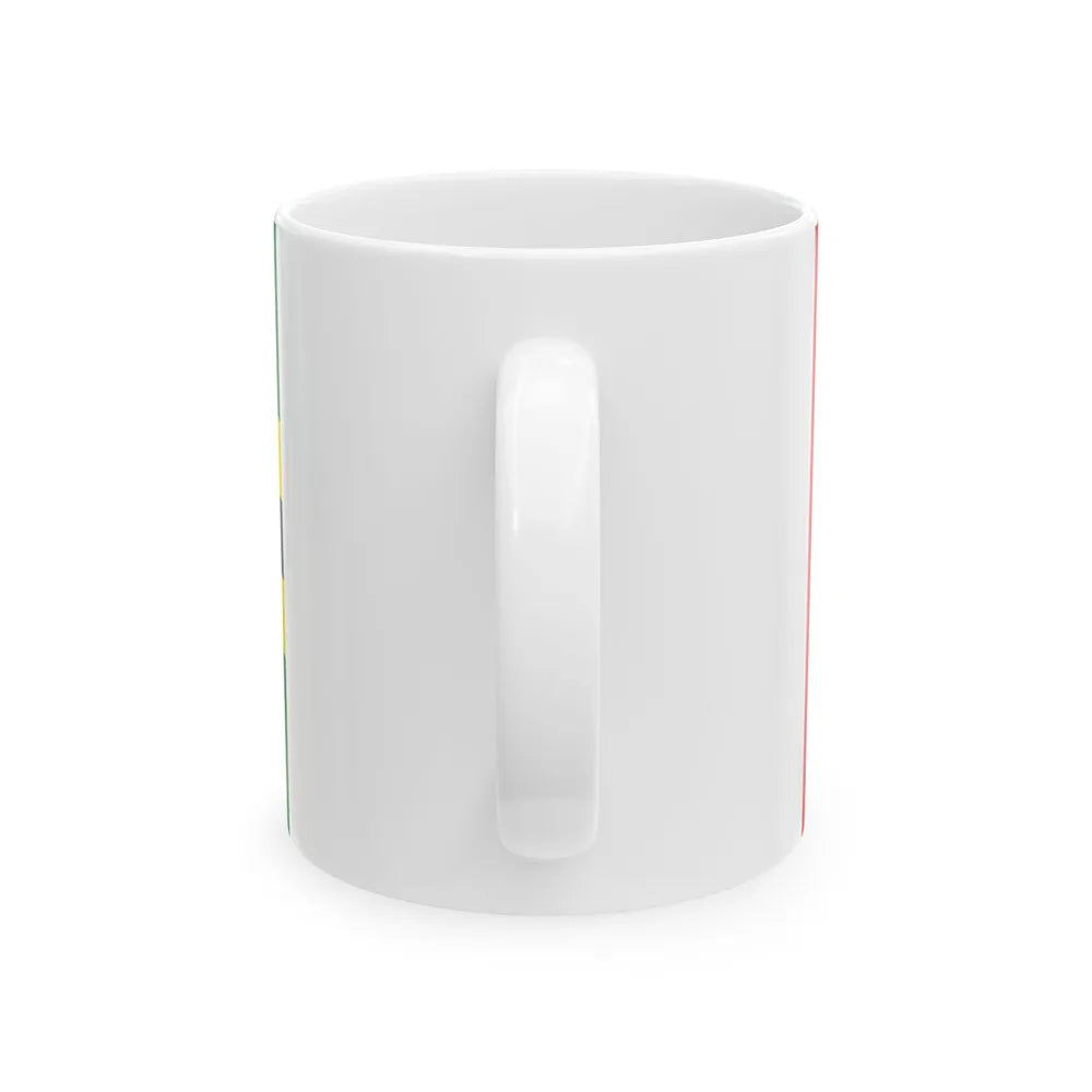 Flag of Santander Department 2004-2007 (Colombia) White Coffee Mug - Go Mug Yourself
