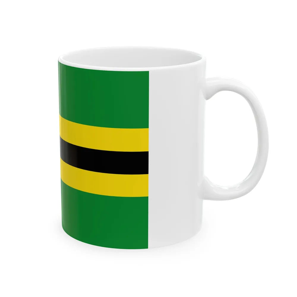 Flag of Santander Department 2004-2007 (Colombia) White Coffee Mug - Go Mug Yourself