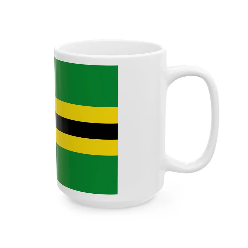 Flag of Santander Department 2004-2007 (Colombia) White Coffee Mug - Go Mug Yourself