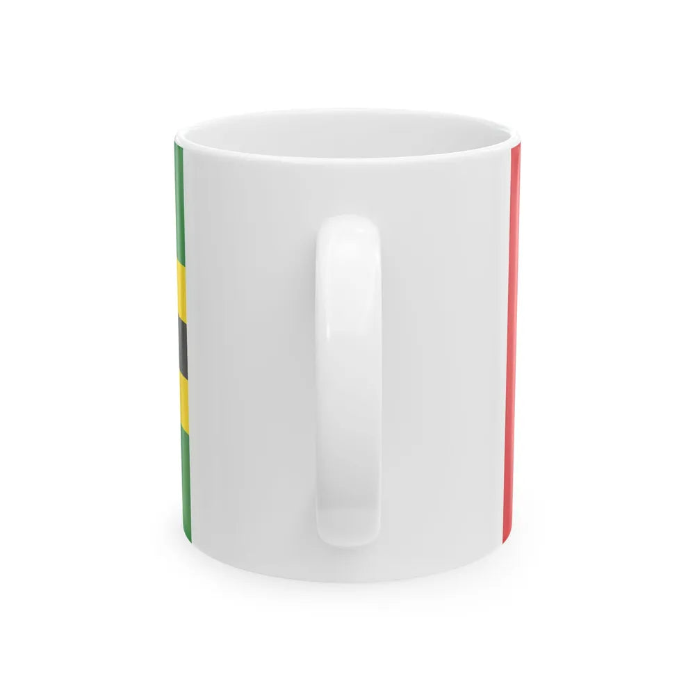 Flag of Santander Department 2008-2019 (Colombia) White Coffee Mug - Go Mug Yourself