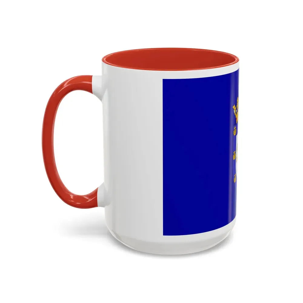 Flag of Santiago Chile - Accent Coffee Mug - Go Mug Yourself