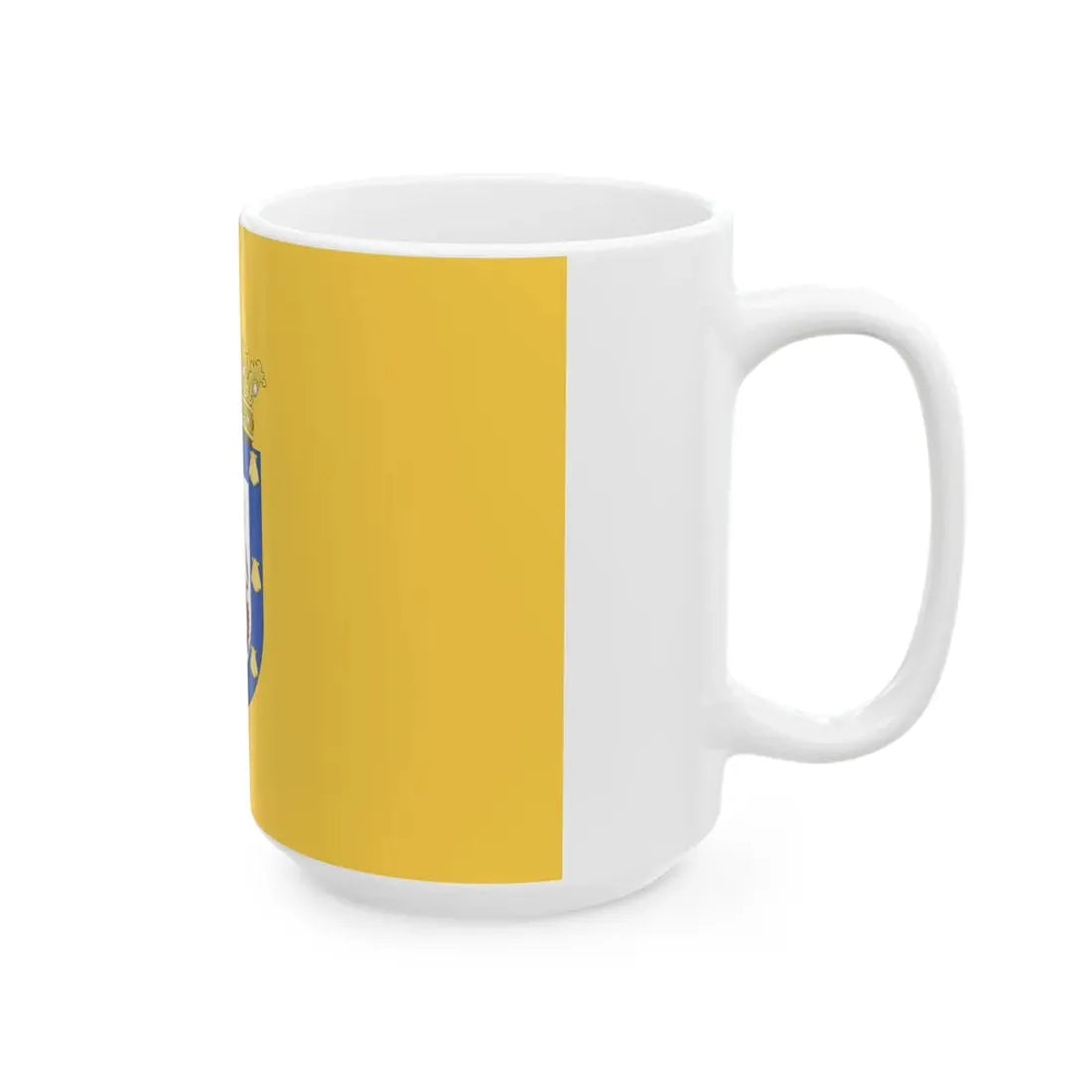 Flag of Santiago de Chile (Chile) White Coffee Mug - Go Mug Yourself