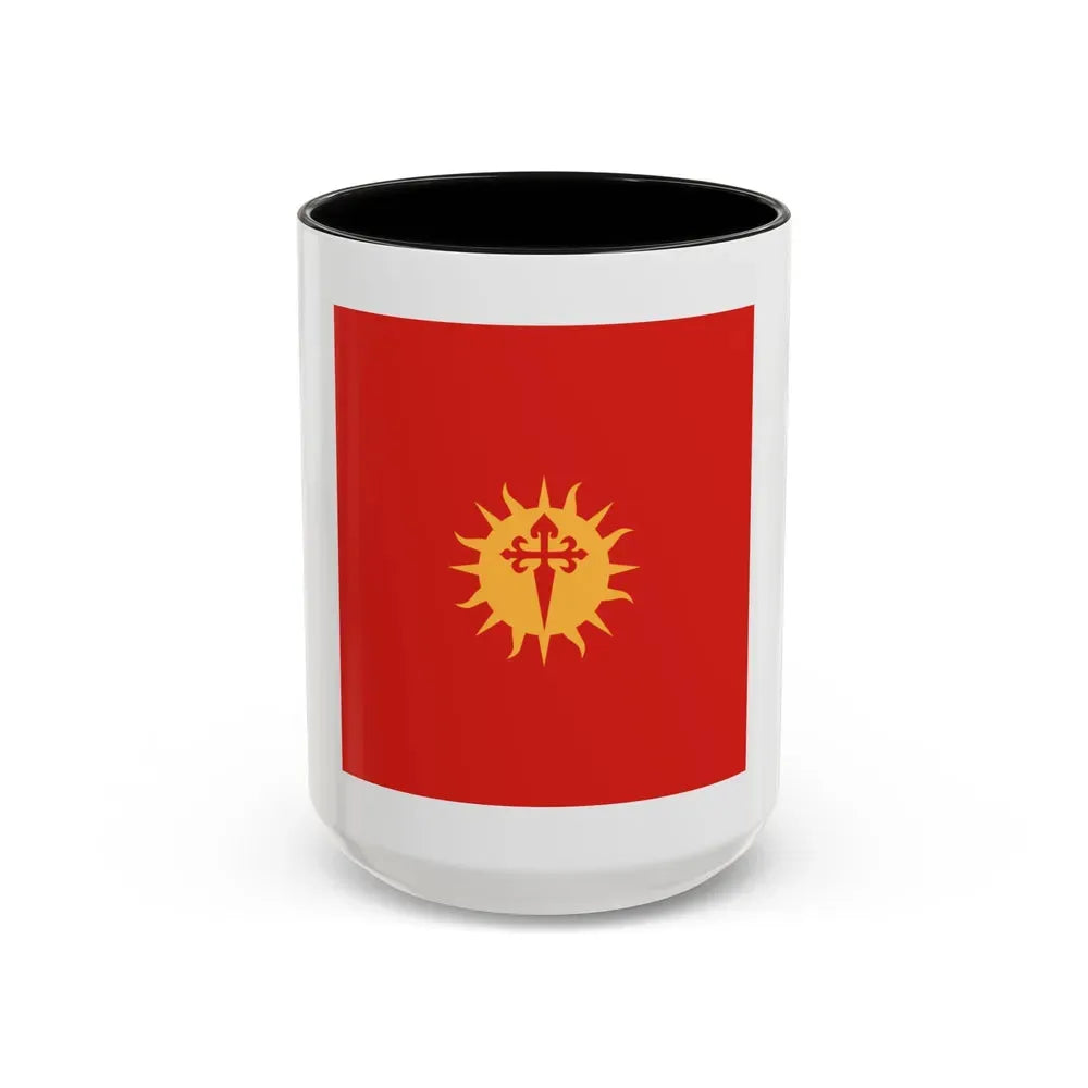 Flag of Santiago del Estero Province Argentina - Accent Coffee Mug 15oz Black - Go Mug Yourself