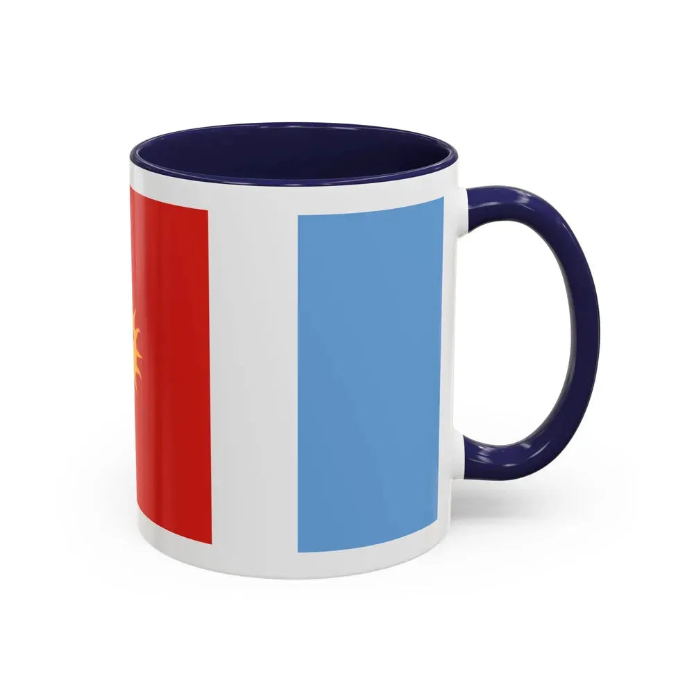 Flag of Santiago del Estero Province Argentina - Accent Coffee Mug - Go Mug Yourself