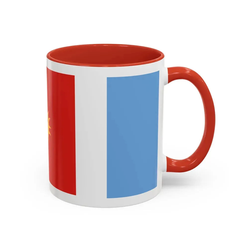 Flag of Santiago del Estero Province Argentina - Accent Coffee Mug - Go Mug Yourself