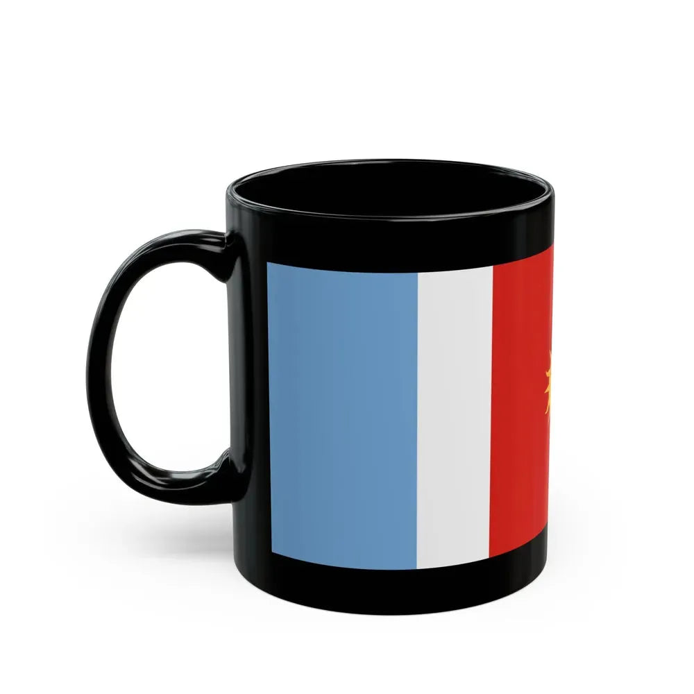 Flag of Santiago del Estero Province Argentina - Black Coffee Mug - Go Mug Yourself