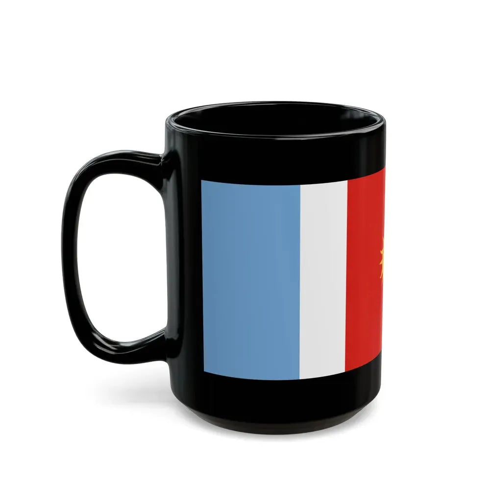 Flag of Santiago del Estero Province Argentina - Black Coffee Mug - Go Mug Yourself