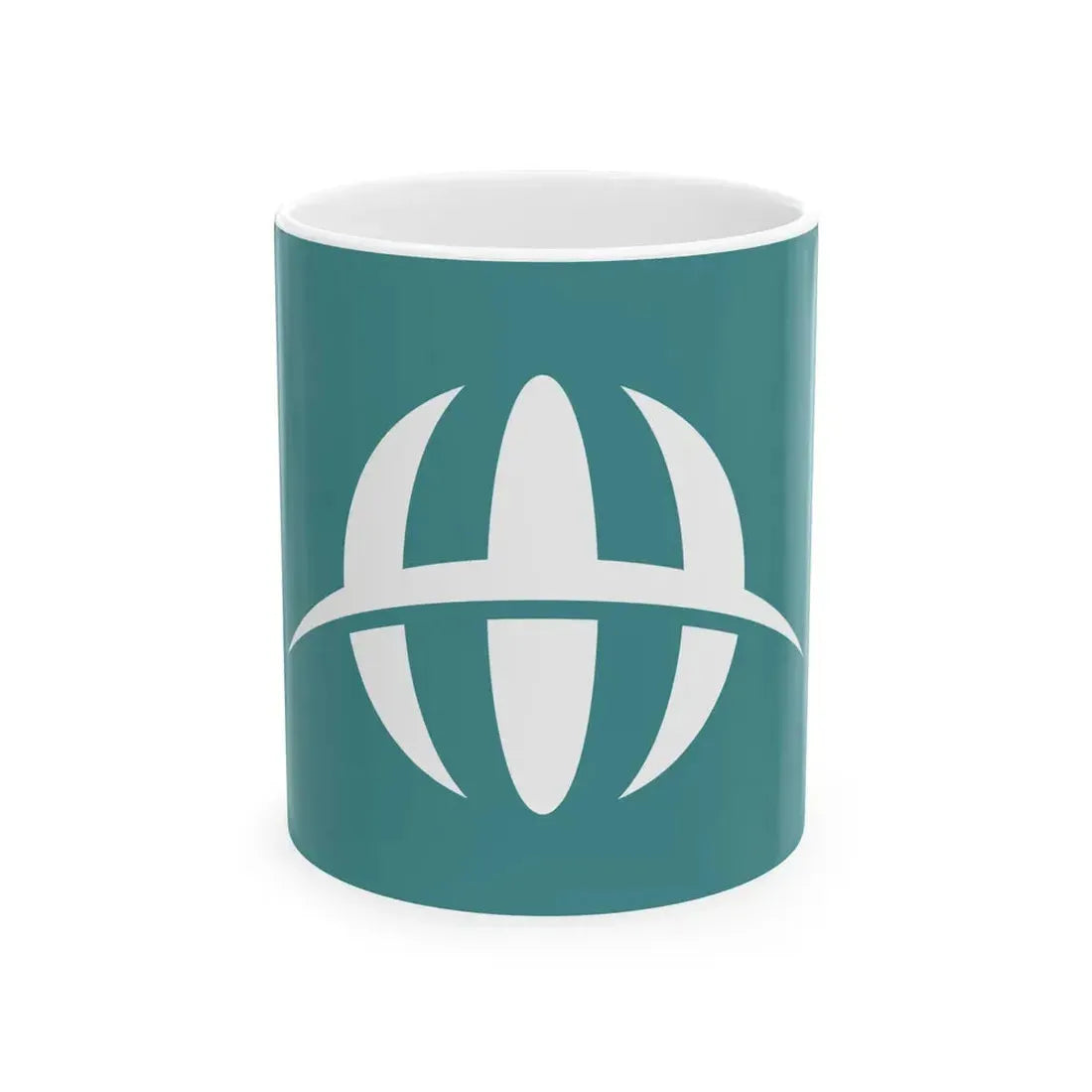 Flag of Sanyo-Onoda Yamaguchi (Japan) White Coffee Mug 11oz - Go Mug Yourself