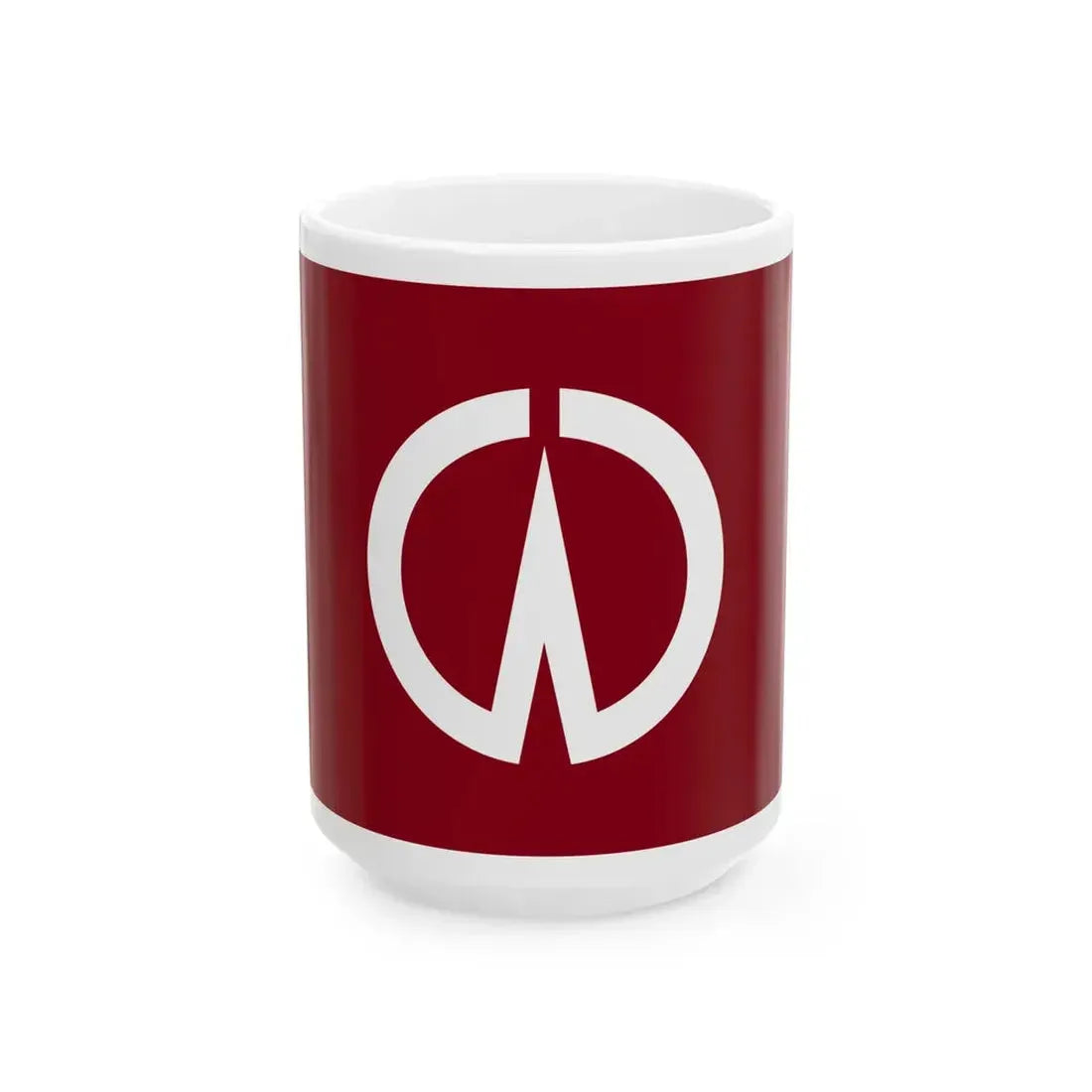 Flag of Sanyo Yamaguchi 1956-2005 (Japan) White Coffee Mug 15oz - Go Mug Yourself