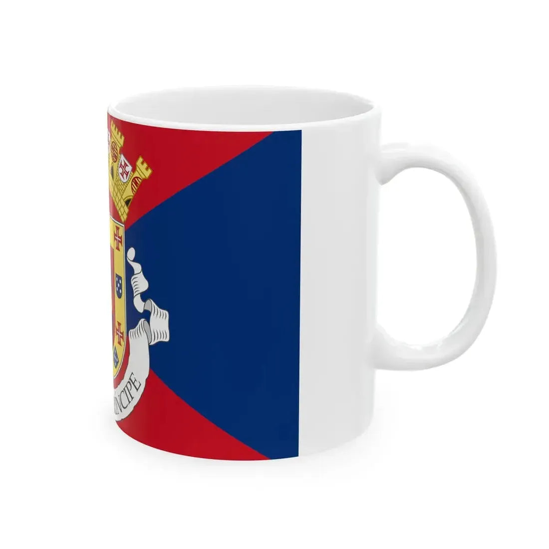 Flag of Sao Tome and Principe 1932 proposal (Portugal) White Coffee Mug - Go Mug Yourself