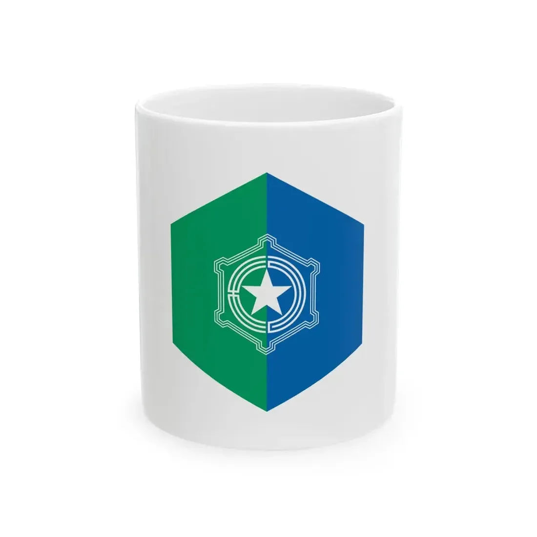 Flag of Sapporo Hokkaido (Japan) White Coffee Mug 11oz - Go Mug Yourself