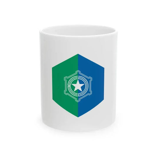 Flag of Sapporo Hokkaido Japan - White Coffee Mug 11oz - Go Mug Yourself