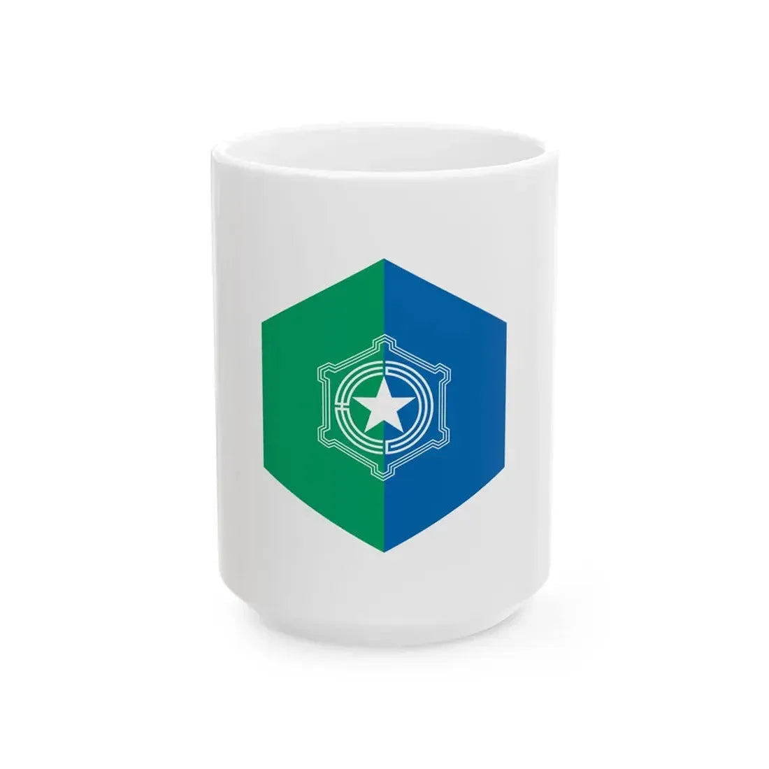 Flag of Sapporo Hokkaido (Japan) White Coffee Mug 15oz - Go Mug Yourself