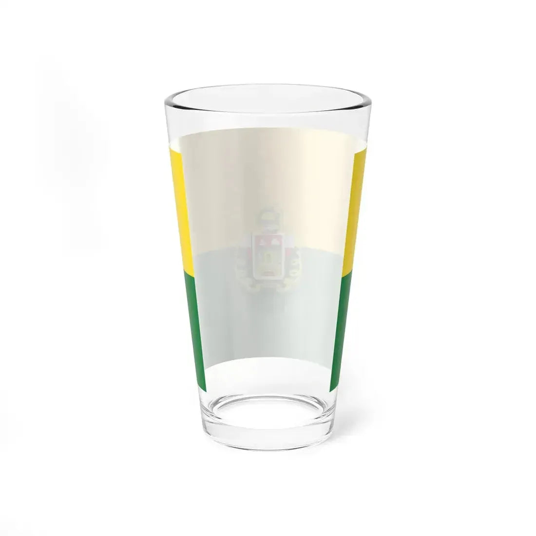 Flag of Saquisilí (Ecuador) Pint Glass 16oz - Go Mug Yourself